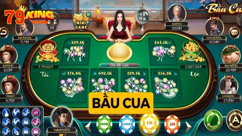 Quy tắc chơi bầu cua online tương tự như cách chơi truyền thống