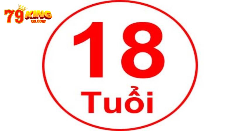 Người chơi cần đảm bảo đủ 18 tuổi trước khi thực hiện đăng ký tài khoản